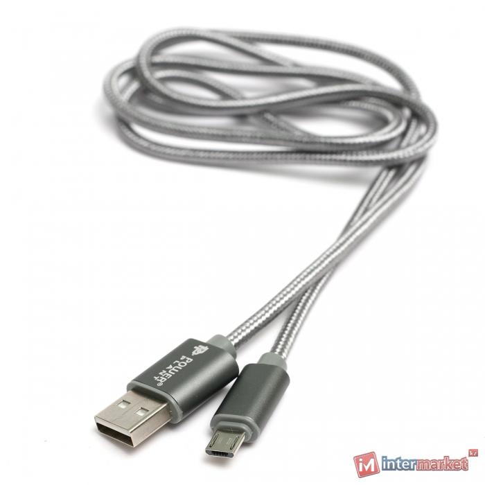 Кабель PowerPlant Quick Charge USB 2.0 AM – Micro 1м